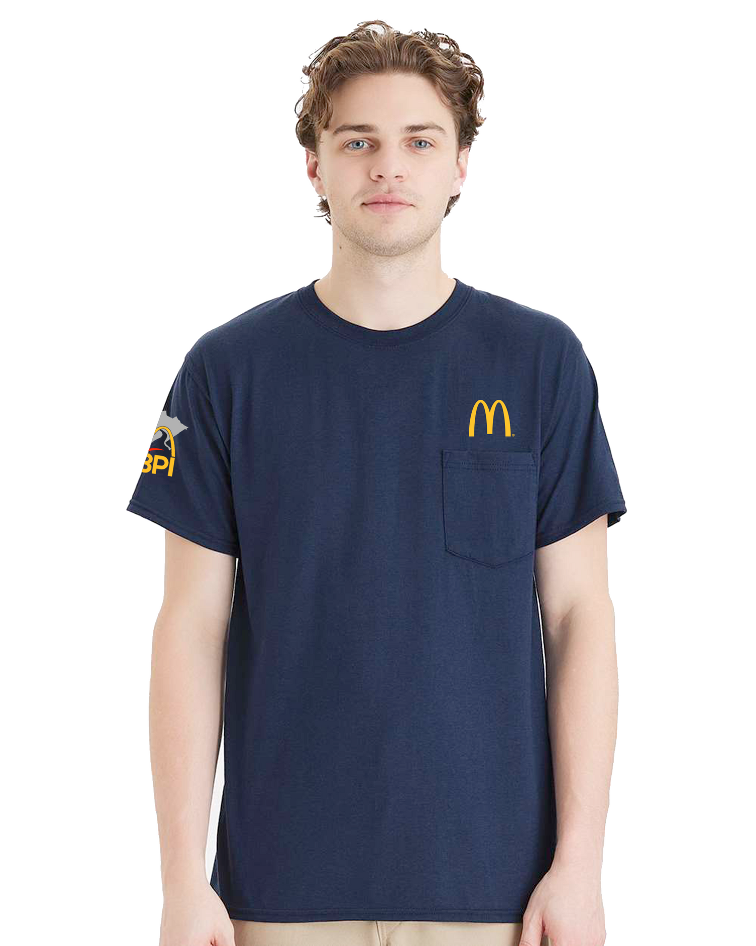 3PI Staff - Hanes Unisex Workwear Pocket T-Shirt - W110
