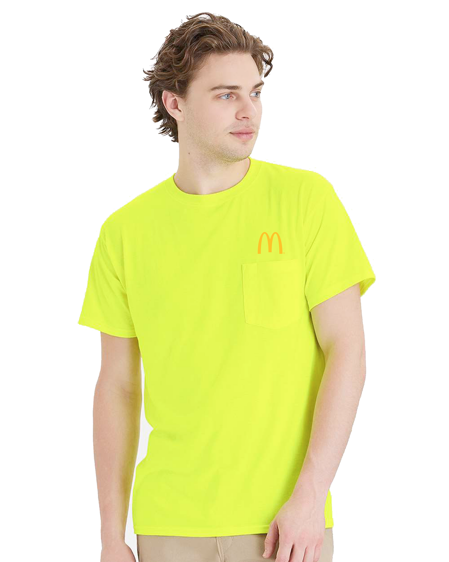 3PI Staff - Hanes Unisex Workwear Pocket T-Shirt - W110