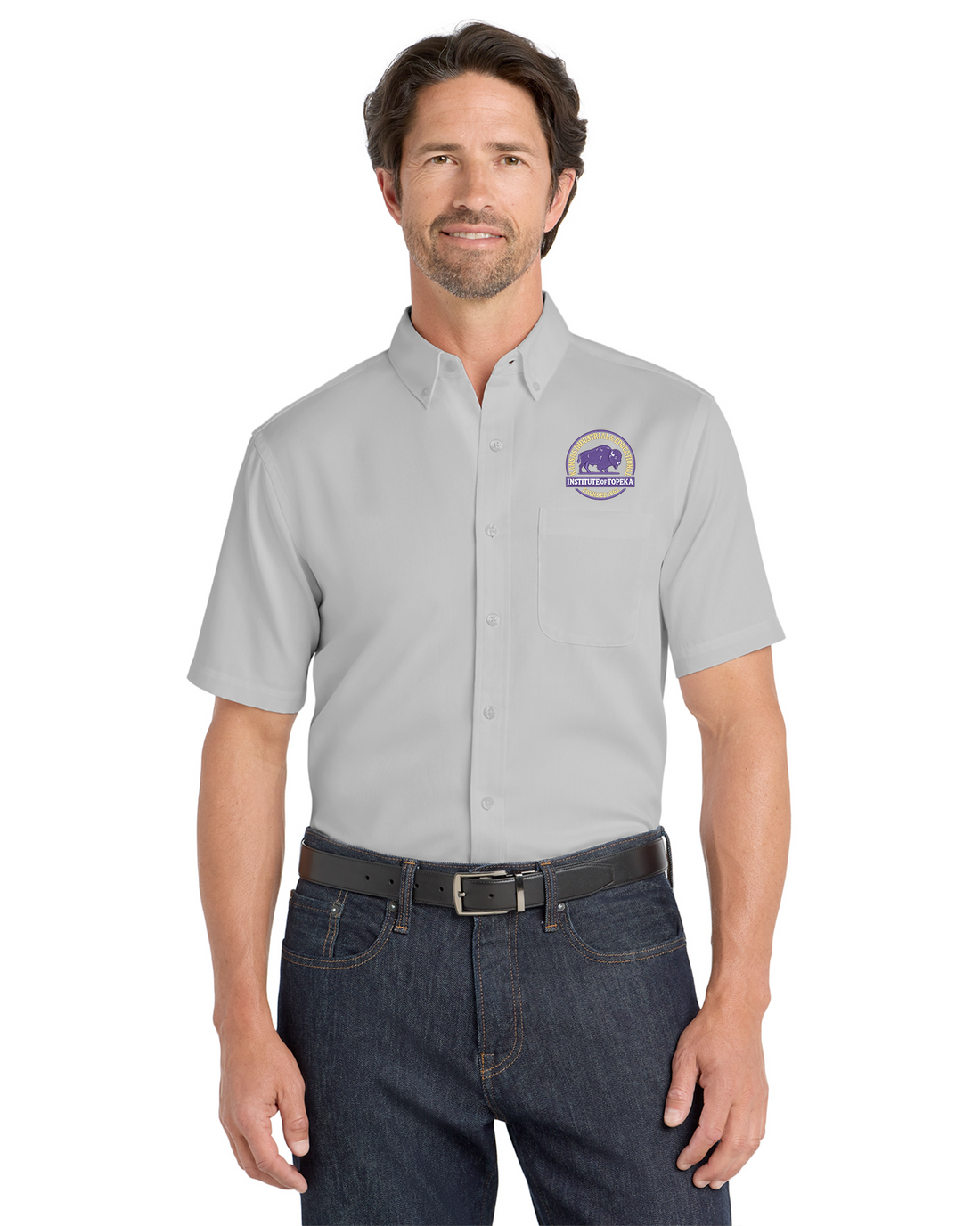 KSI - Port Authority Short Sleeve SuperPro React Twill Shirt - W809
