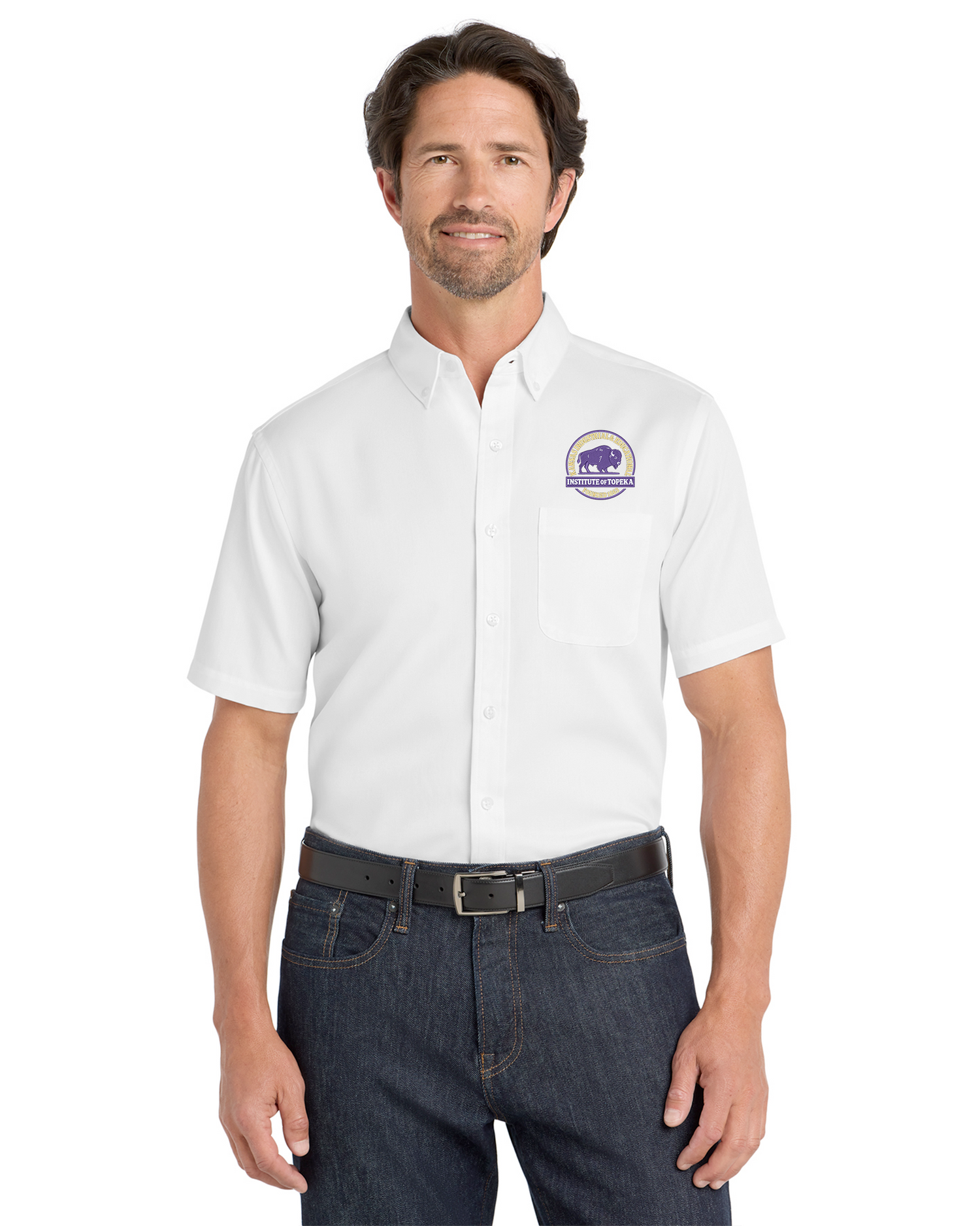KSI - Port Authority Short Sleeve SuperPro React Twill Shirt - W809
