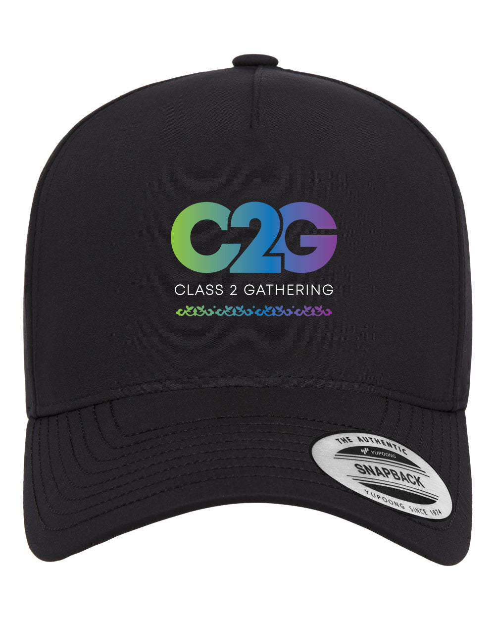 C2G - YP Classics Five-Panel Snapback with Perforated Cap - 5389AP