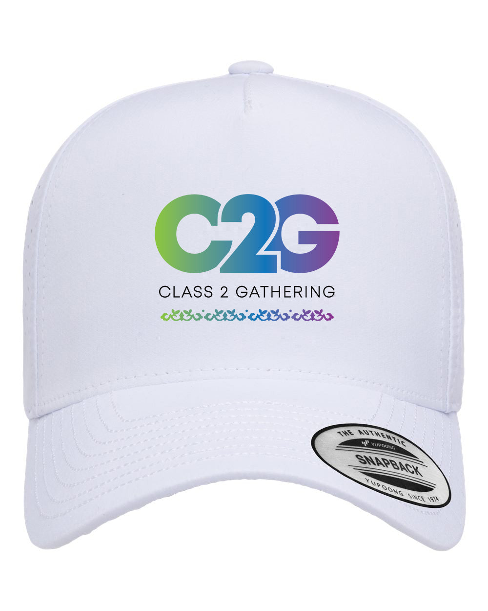 C2G - YP Classics Five-Panel Snapback with Perforated Cap - 5389AP