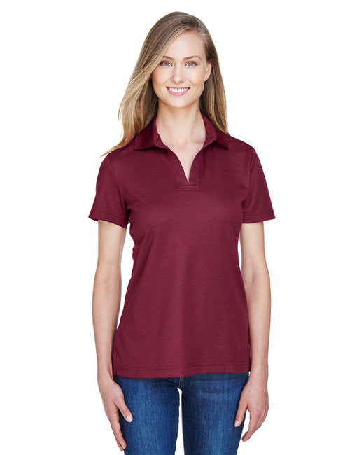 Devon & Jones CrownLux Performance Ladies' Plaited Polo - DG20W