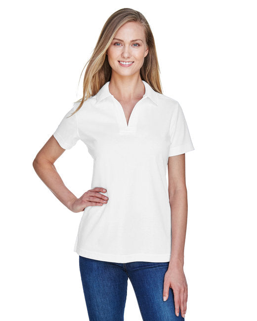 Devon & Jones CrownLux Performance Ladies' Plaited Polo - DG20W