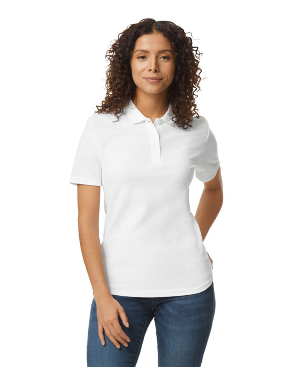 Gildan Ladies' Softstyle Double Pique Polo - G648L