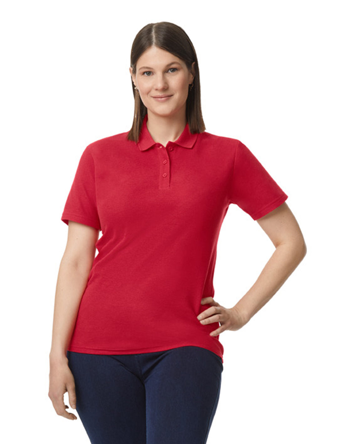 Gildan Ladies' Softstyle Double Pique Polo - G648L