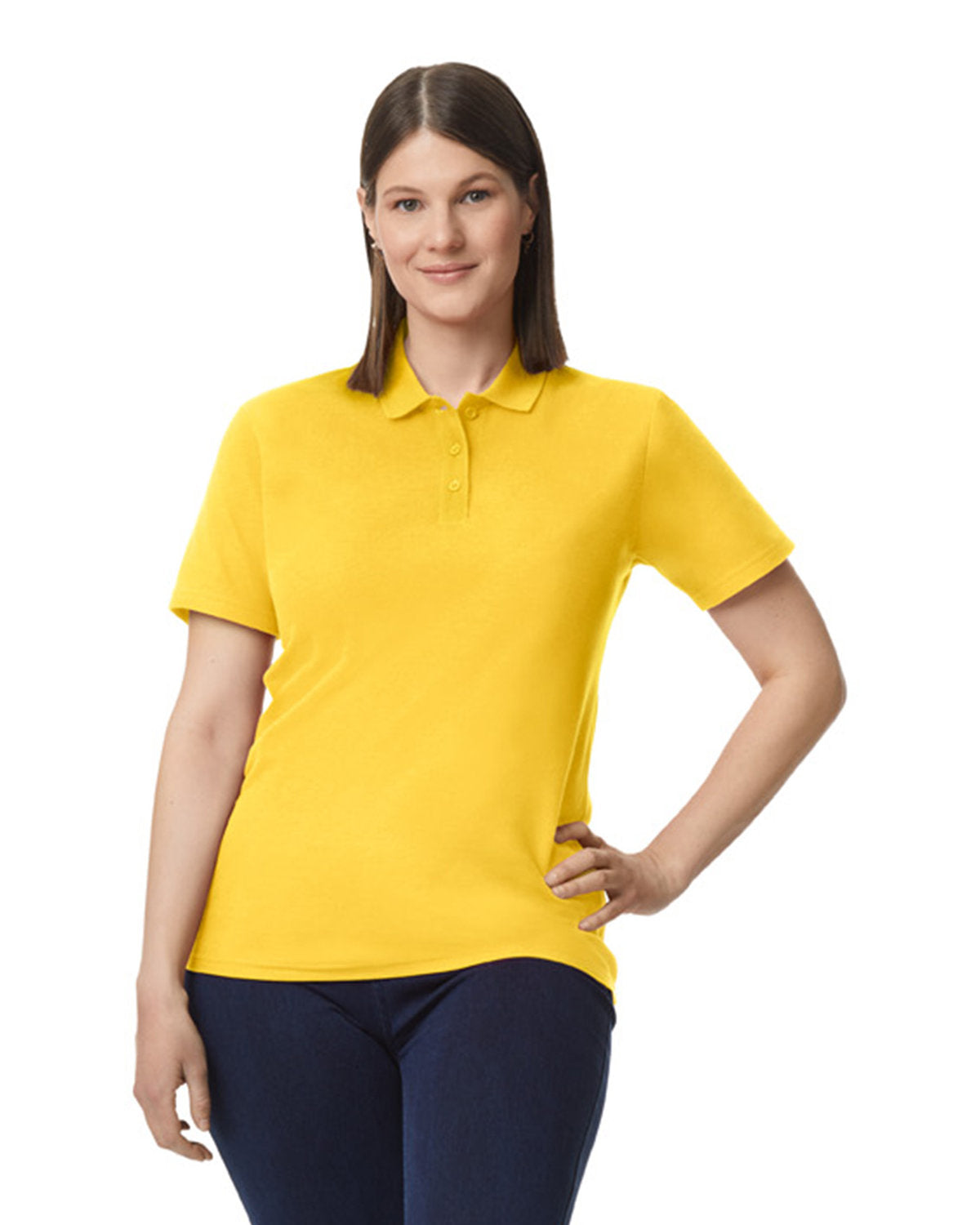 Gildan Ladies' Softstyle Double Pique Polo - G648L