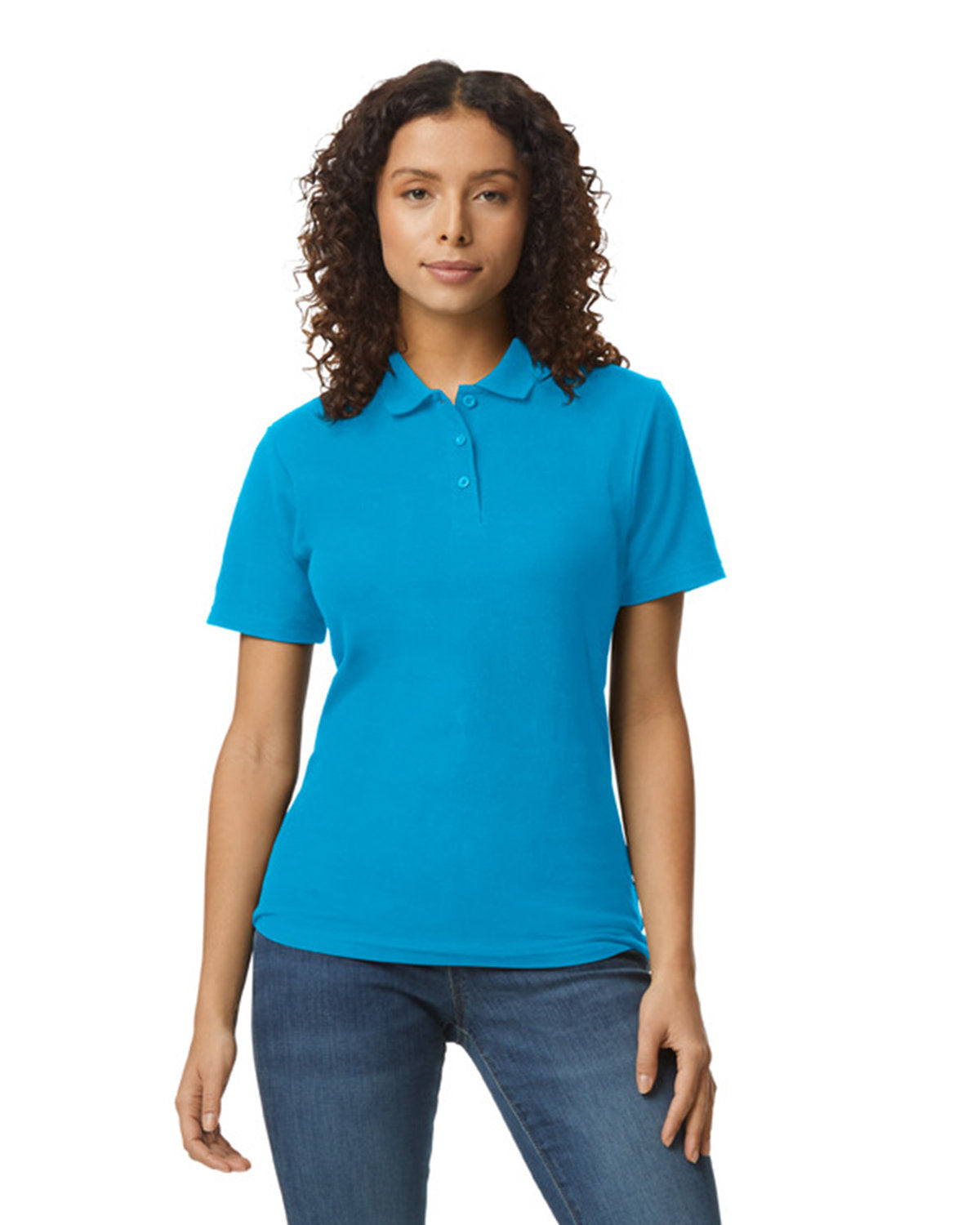 Gildan Ladies' Softstyle Double Pique Polo - G648L