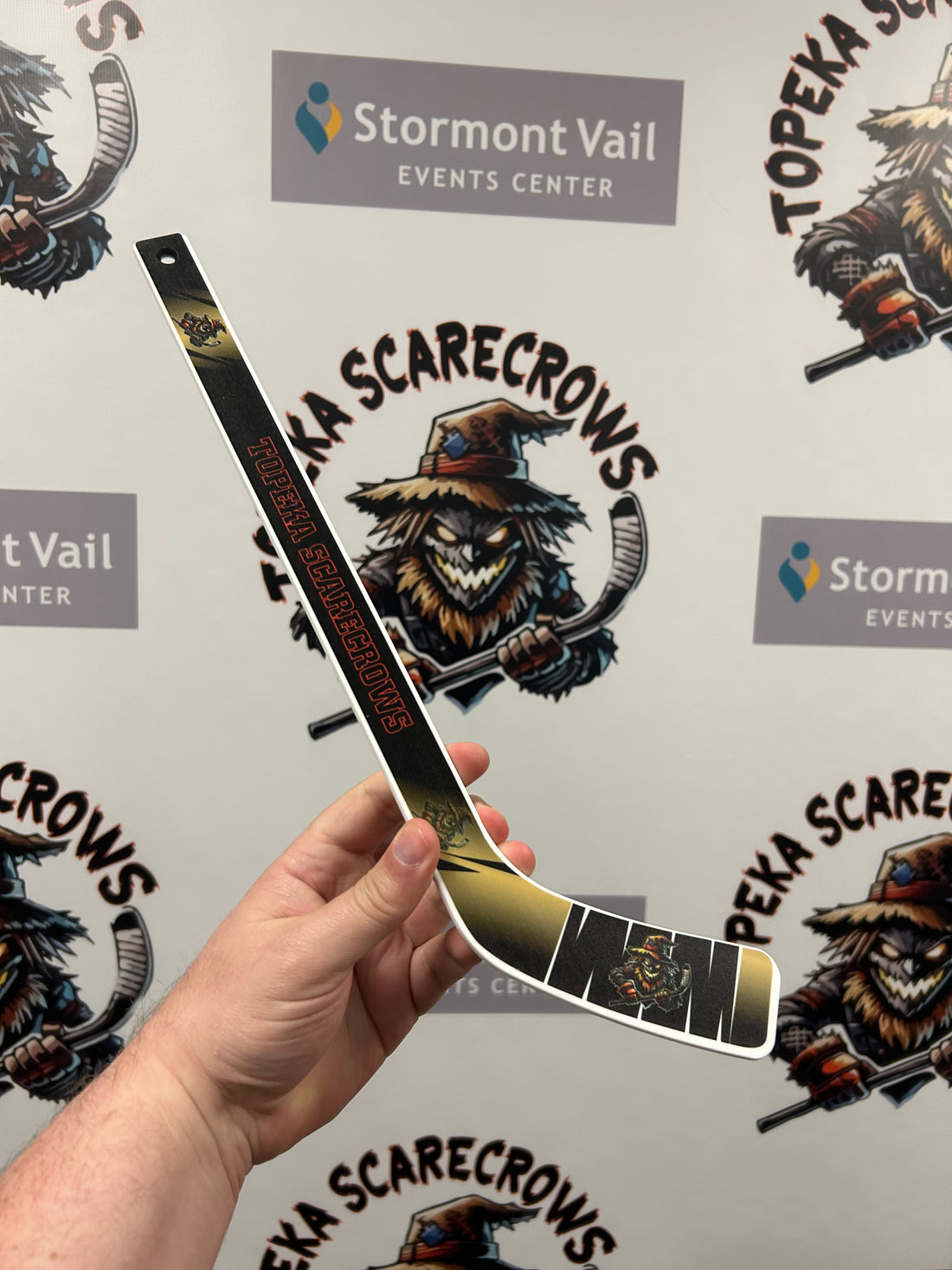 Topeka Scarecrows - Mini Hockey Stick