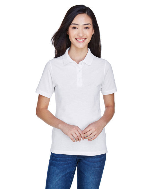 Harriton Ladies' Easy Blend Polo - M265W