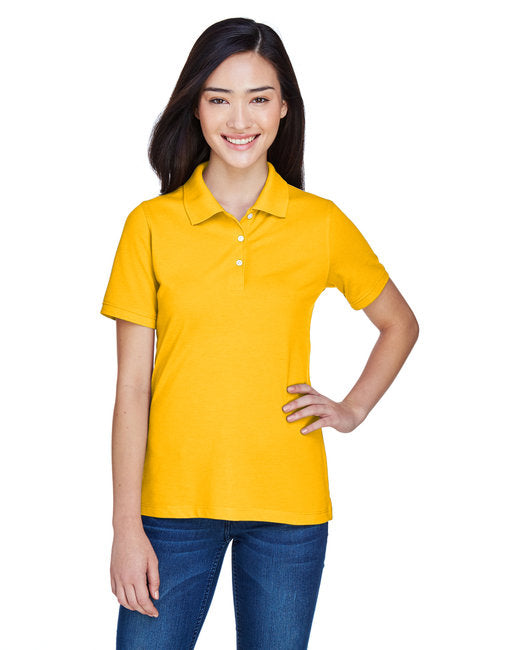 Harriton Ladies' Easy Blend Polo - M265W