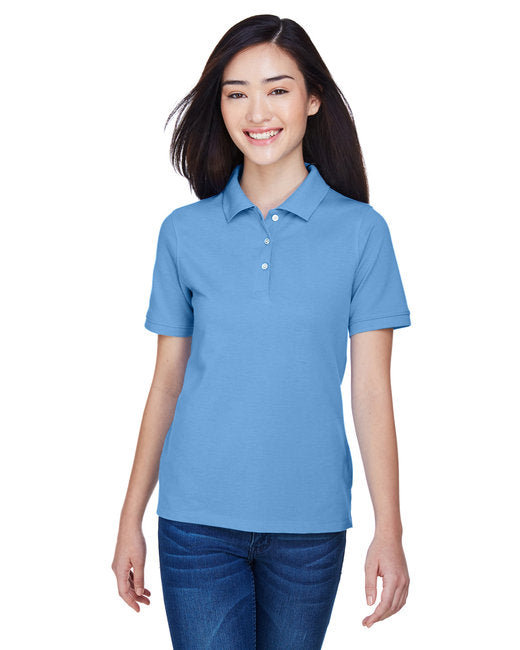 Harriton Ladies' Easy Blend Polo - M265W