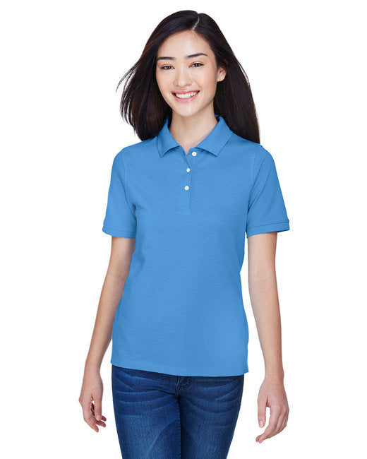 Harriton Ladies' Easy Blend Polo - M265W