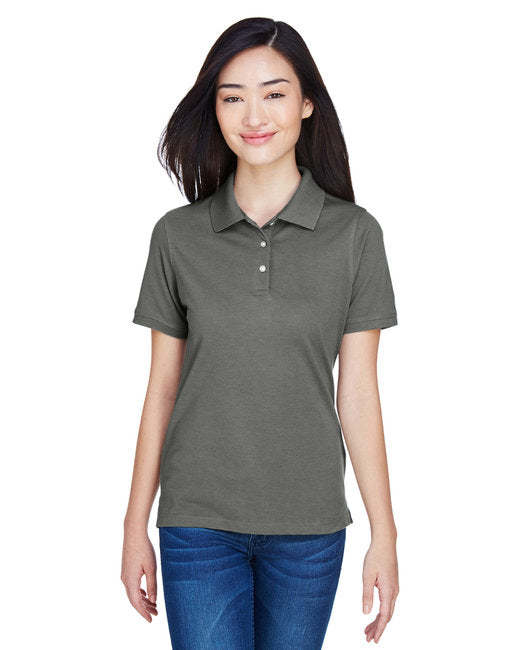 Harriton Ladies' Easy Blend Polo - M265W