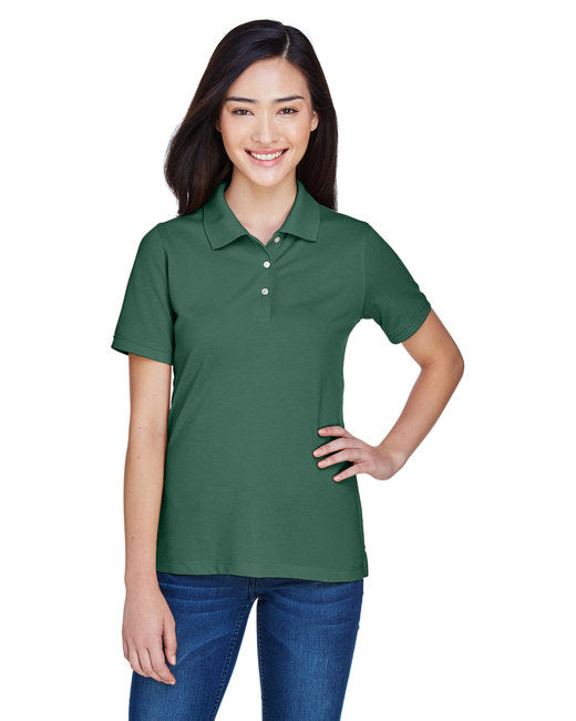 Harriton Ladies' Easy Blend Polo - M265W