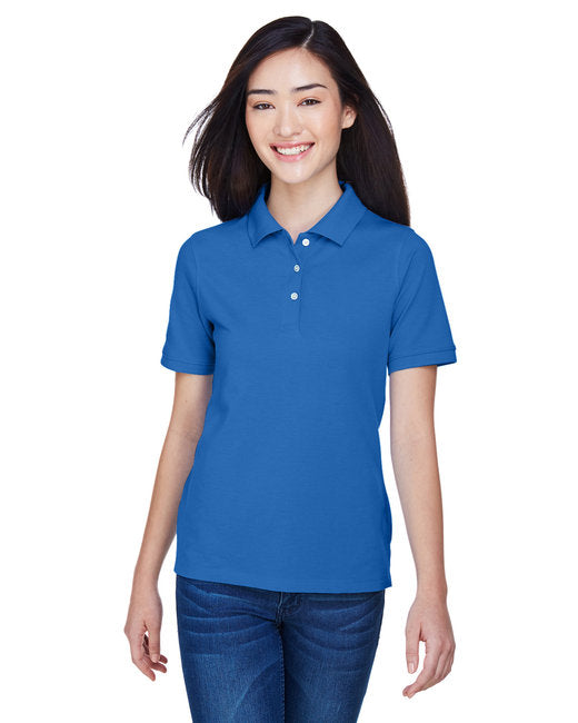 Harriton Ladies' Easy Blend Polo - M265W