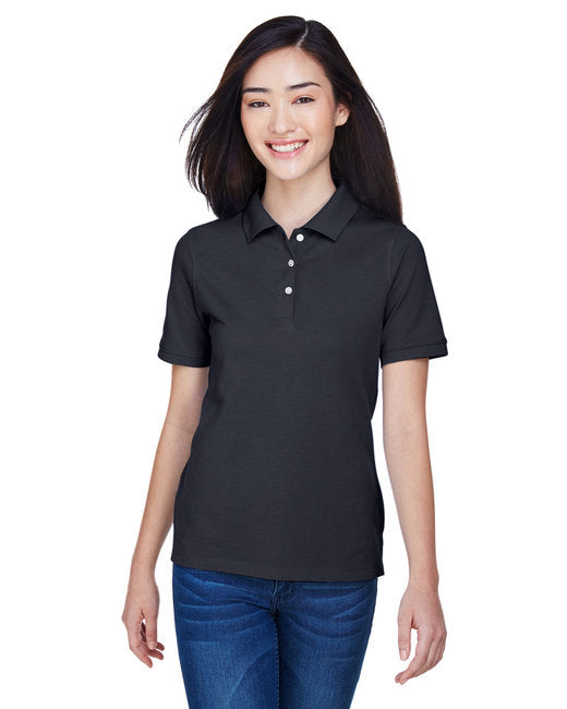 Harriton Ladies' Easy Blend Polo - M265W