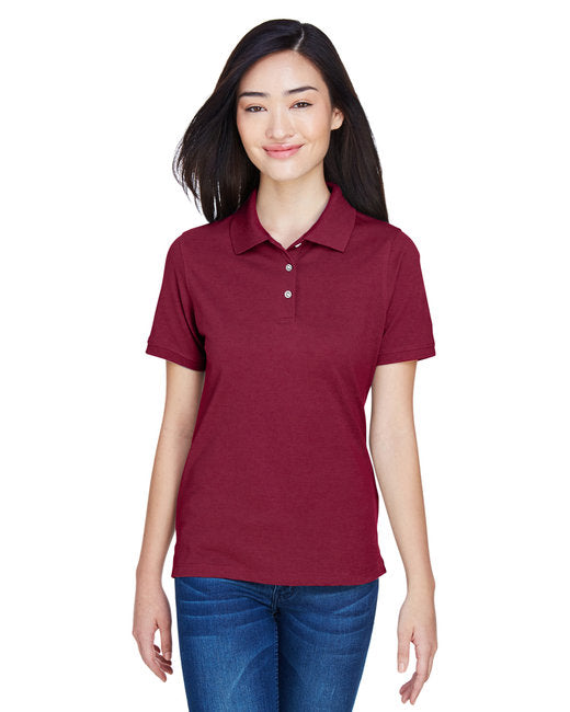 Harriton Ladies' Easy Blend Polo - M265W