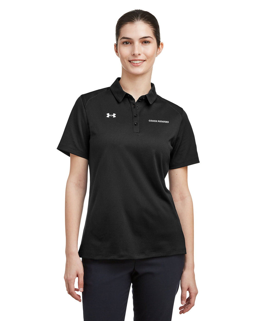 Couch Potatoes - Under Armour Ladies' Tech Polo - 1370431