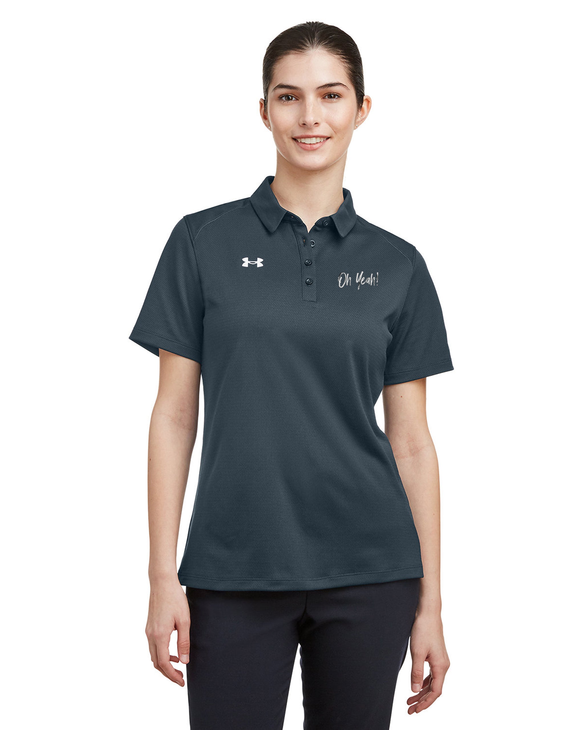 Oh Yeah - Under Armour Ladies' Tech Polo - 1370431