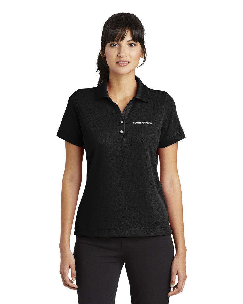 Couch Potatoes - Nike Ladies Dri-FIT Classic Polo - 286772