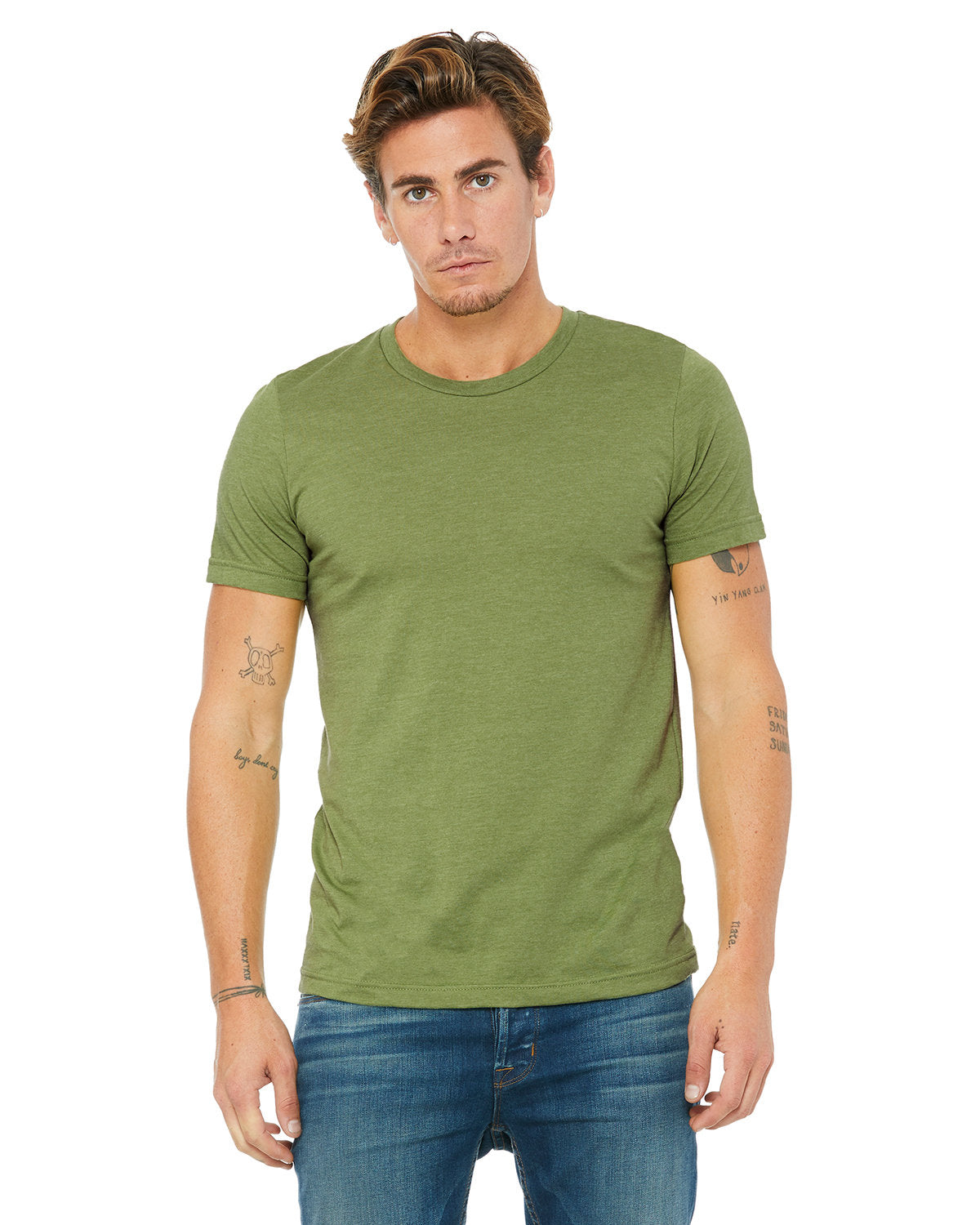 Bella + Canvas Unisex Heather CVC T-Shirt - 3001CVC