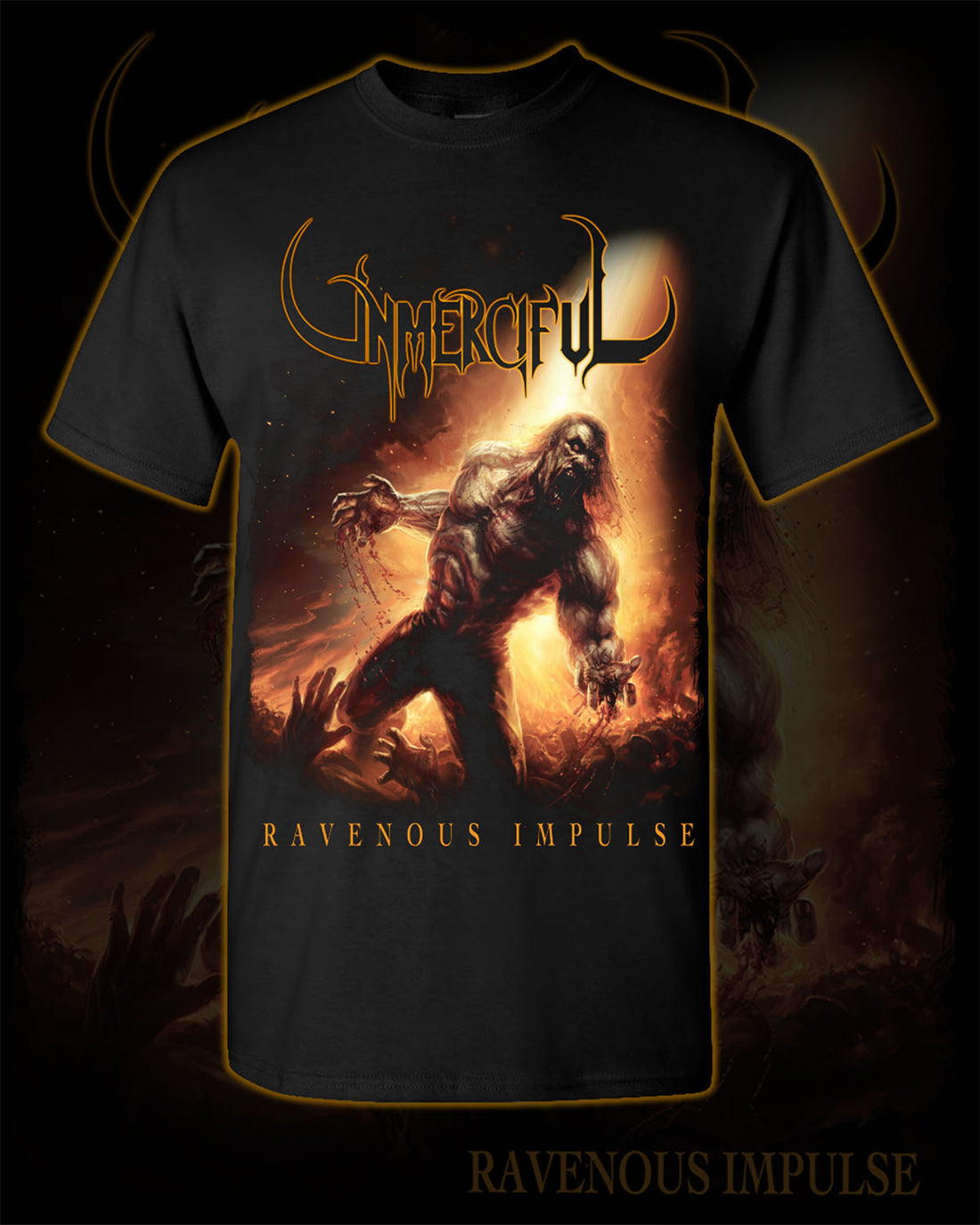 Unmerciful SS T-Shirt Ravenous Impulse