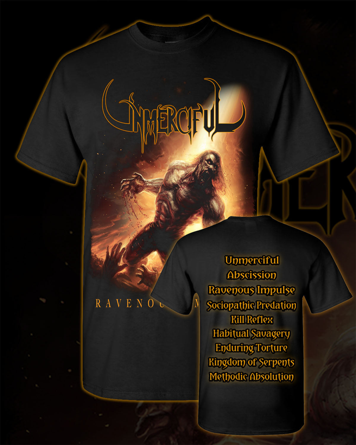 Unmerciful SS T-Shirt Ravenous Impulse