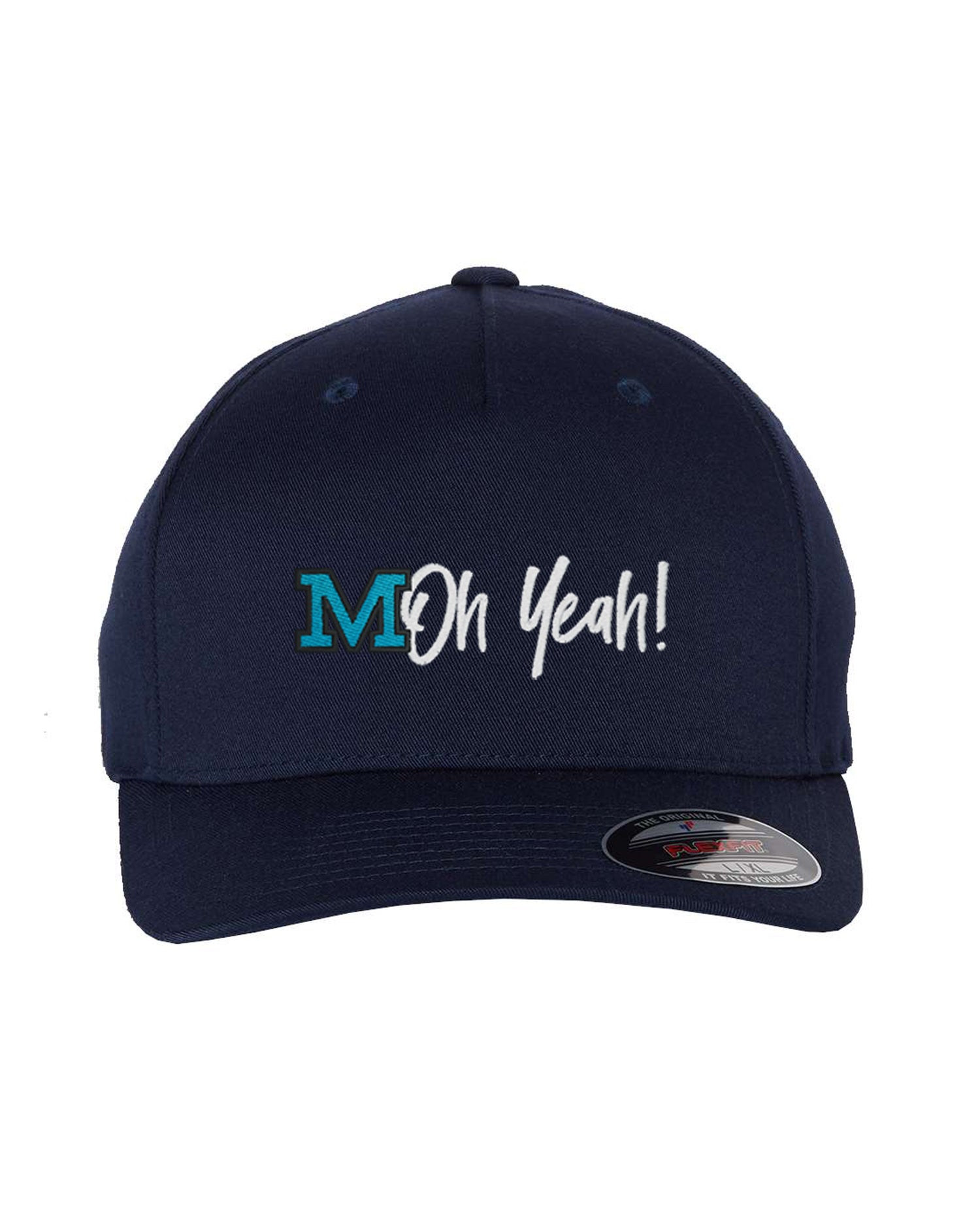 MOh Yeah - Flexfit Adult 5-Panel Poly-Twill Cap - 6560