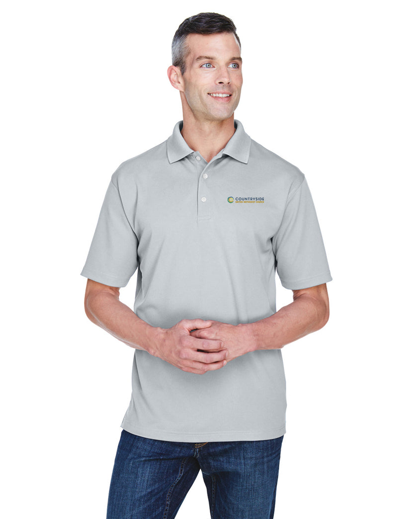 Countryside UMC - UltraClub Men's Cool & Dry Stain-Release Performance Polo - 8445