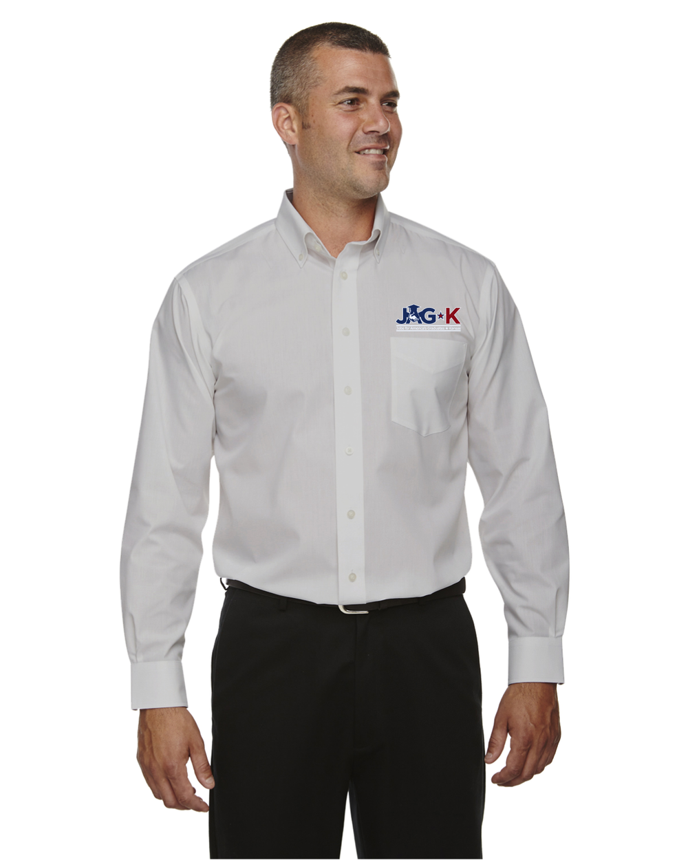 JAG-K - Devon & Jones Men's Crown Woven Collection Solid Broadcloth - D620