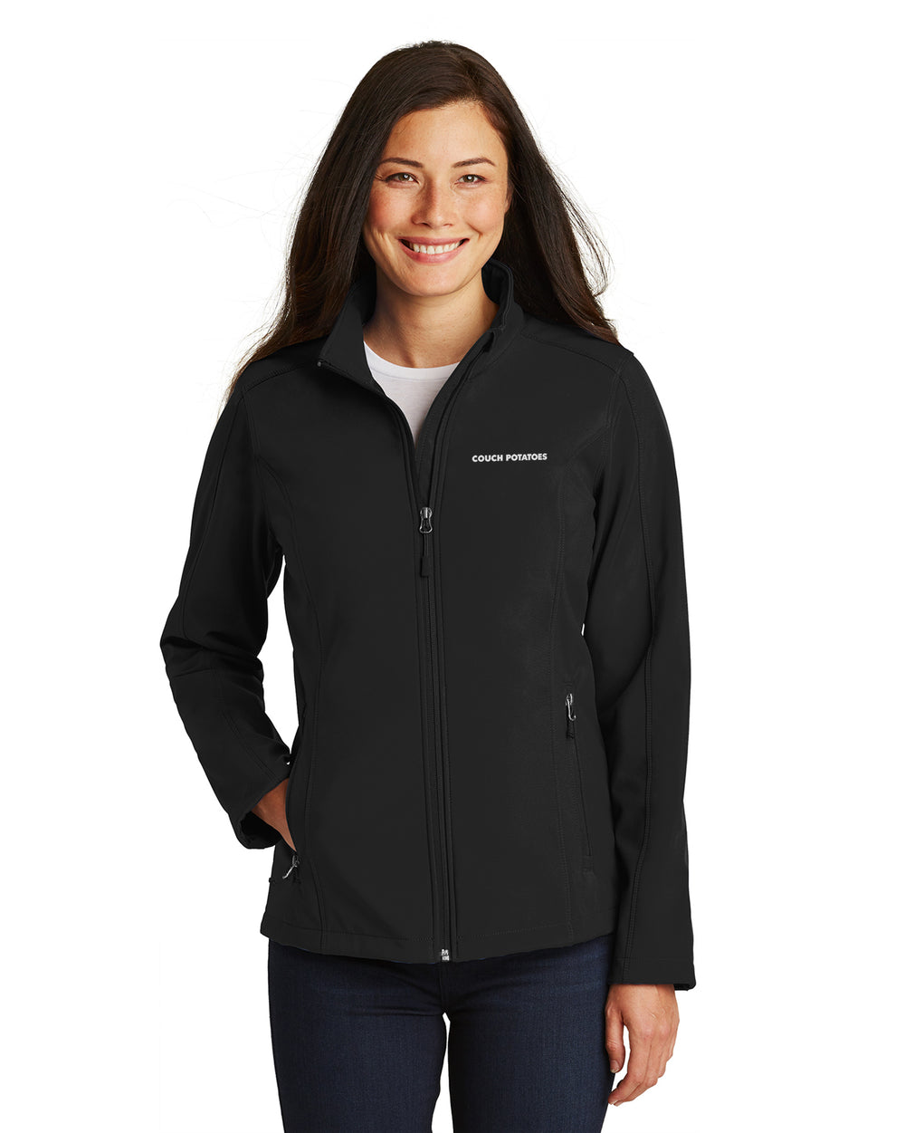 Couch Potatoes - Port Authority Ladies Core Soft Shell Jacket - L317