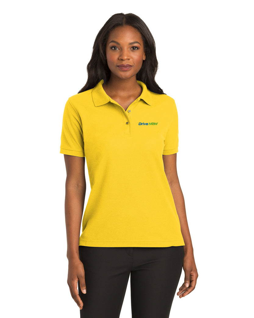 Drive Now - Port Authority Ladies Silk Touch Polo - L500