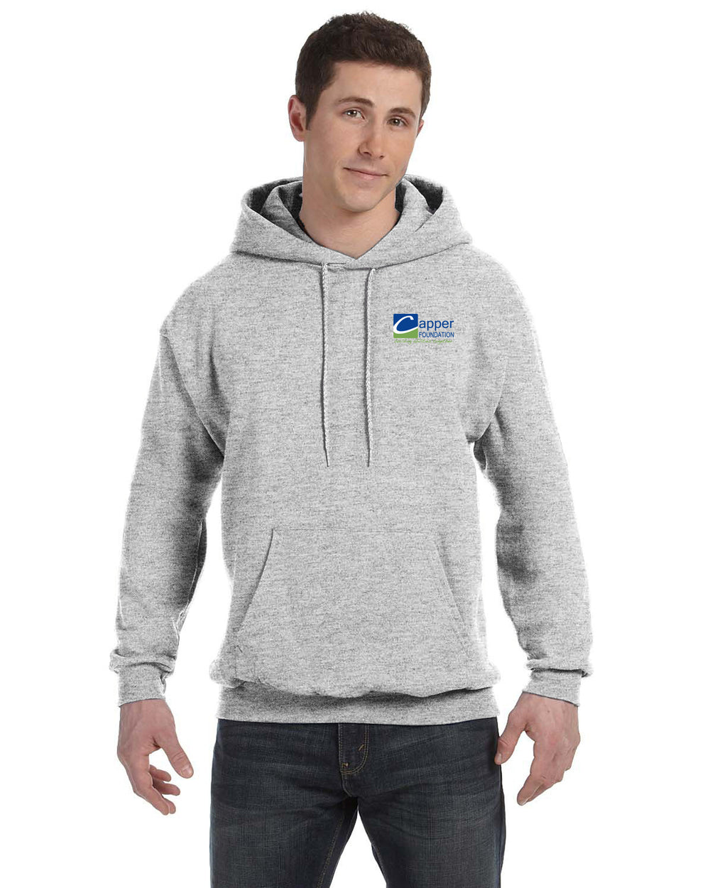 Capper Foundation CC - Adult 7.8 oz. 50/50 Pullover Hoodie - P170