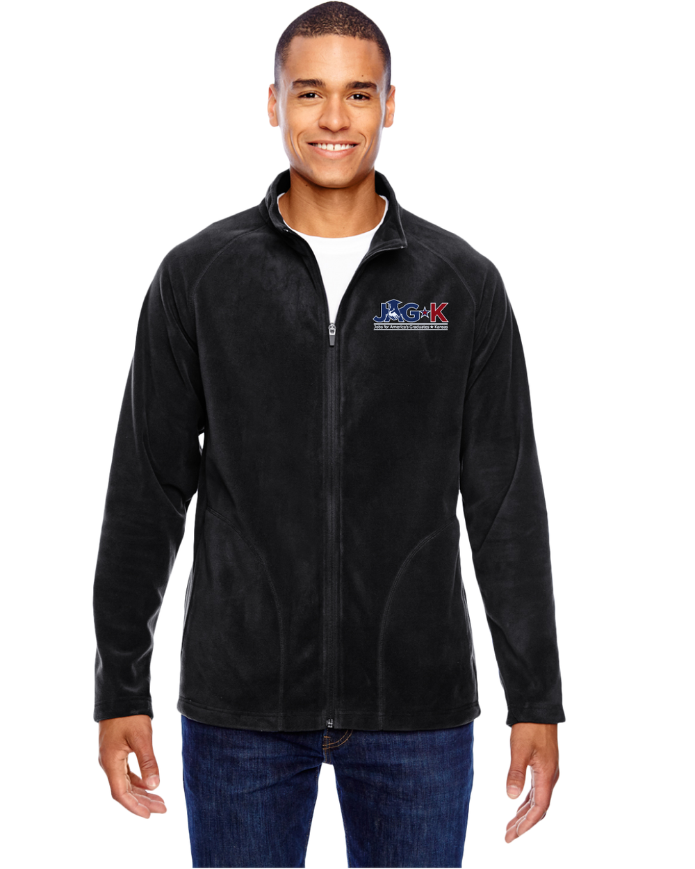 JAG-K - Team 365 Men's Campus Microfleece Jacket - TT90