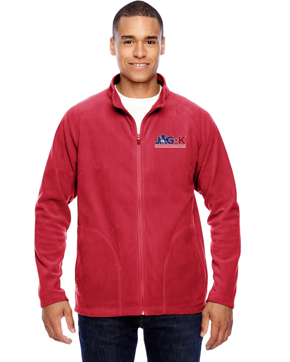 JAG-K - Team 365 Men's Campus Microfleece Jacket - TT90