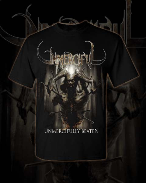 Unmerciful - Unmercifully Beaten Short Sleeve T-Shirt - Seething Darkness