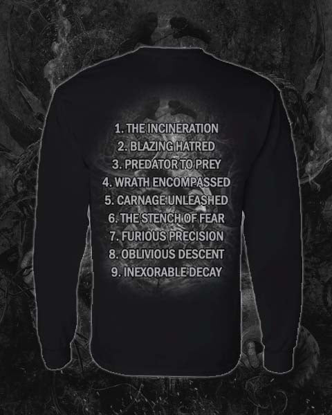 Unmerciful - Wrath Encompassed Long Sleeve T-Shirt