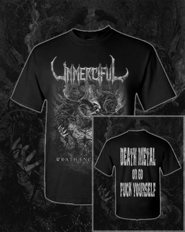 Unmerciful - Wrath Encompassed Short Sleeve T-Shirt - DMOGFY