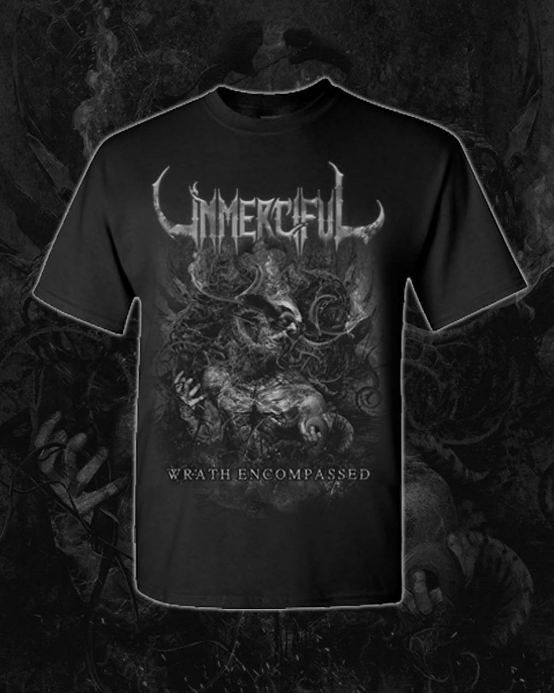 Unmerciful - Wrath Encompassed Short Sleeve T-Shirt - DMOGFY