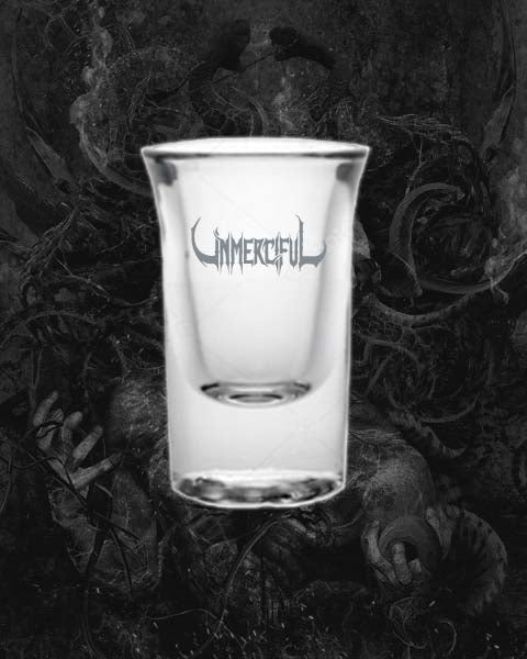 Unmerciful - Wrath Encompassed Shot Glass